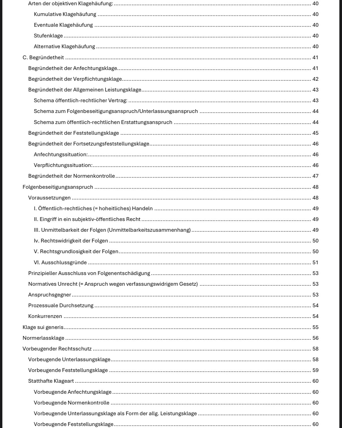 Verwaltungsprozessrecht Skript