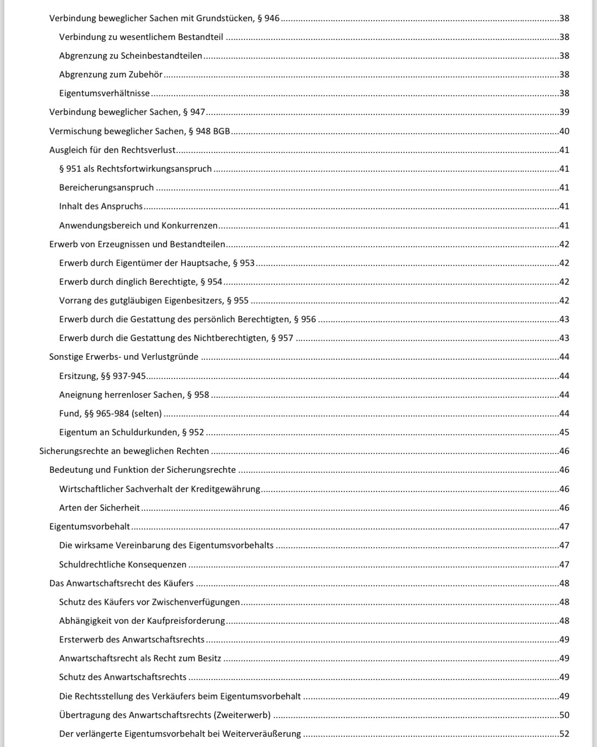 Lawmoon Skript für Student, Jurastudium, Sachenrecht