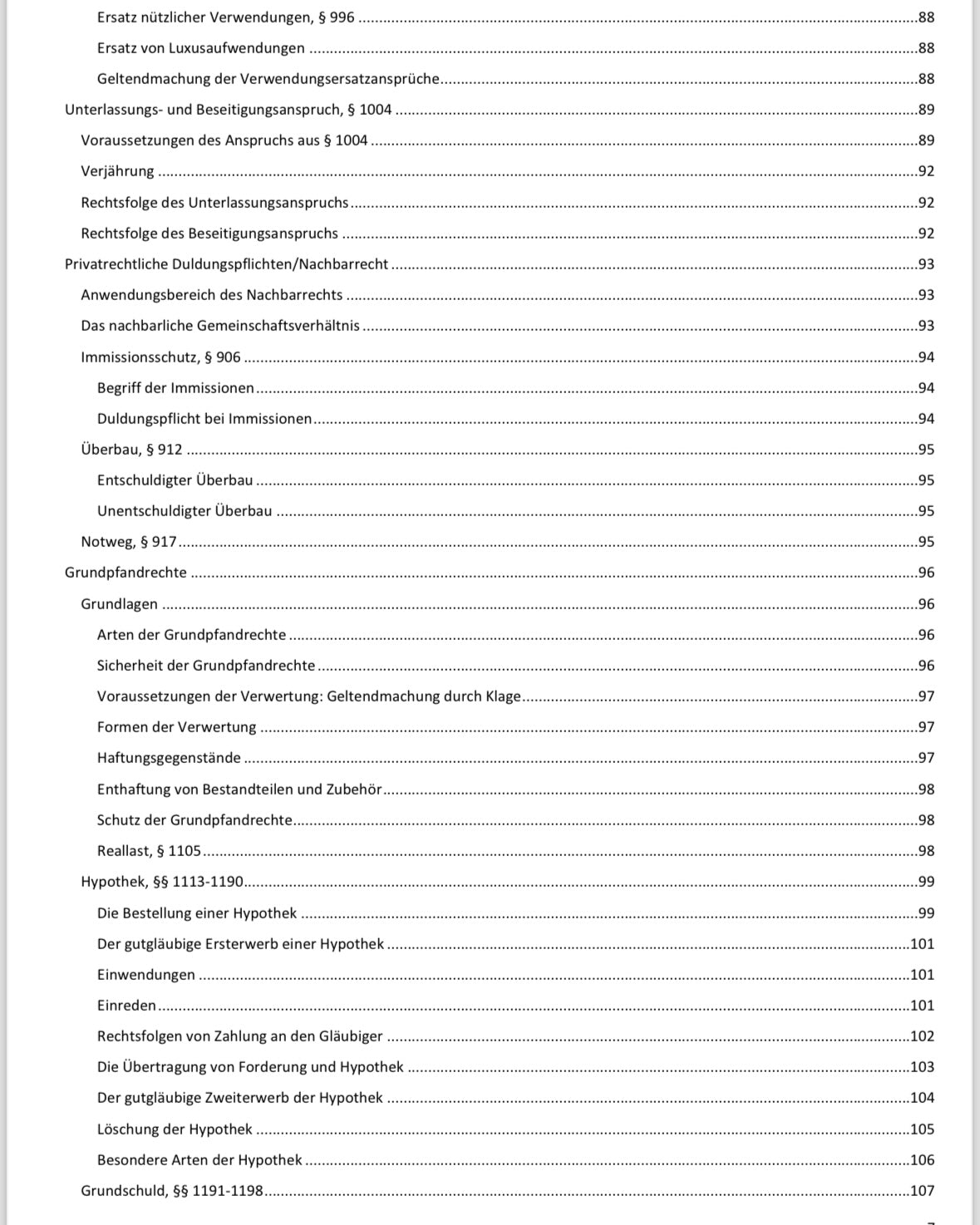 Lawmoon Skript für Student, Jurastudium, Sachenrecht