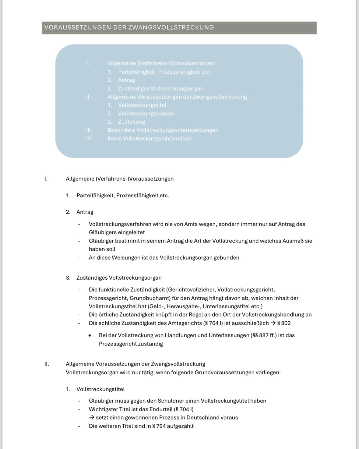Lawmoon Skript für Student, Jurastudium, Zivilprozessrecht II, ZPO II