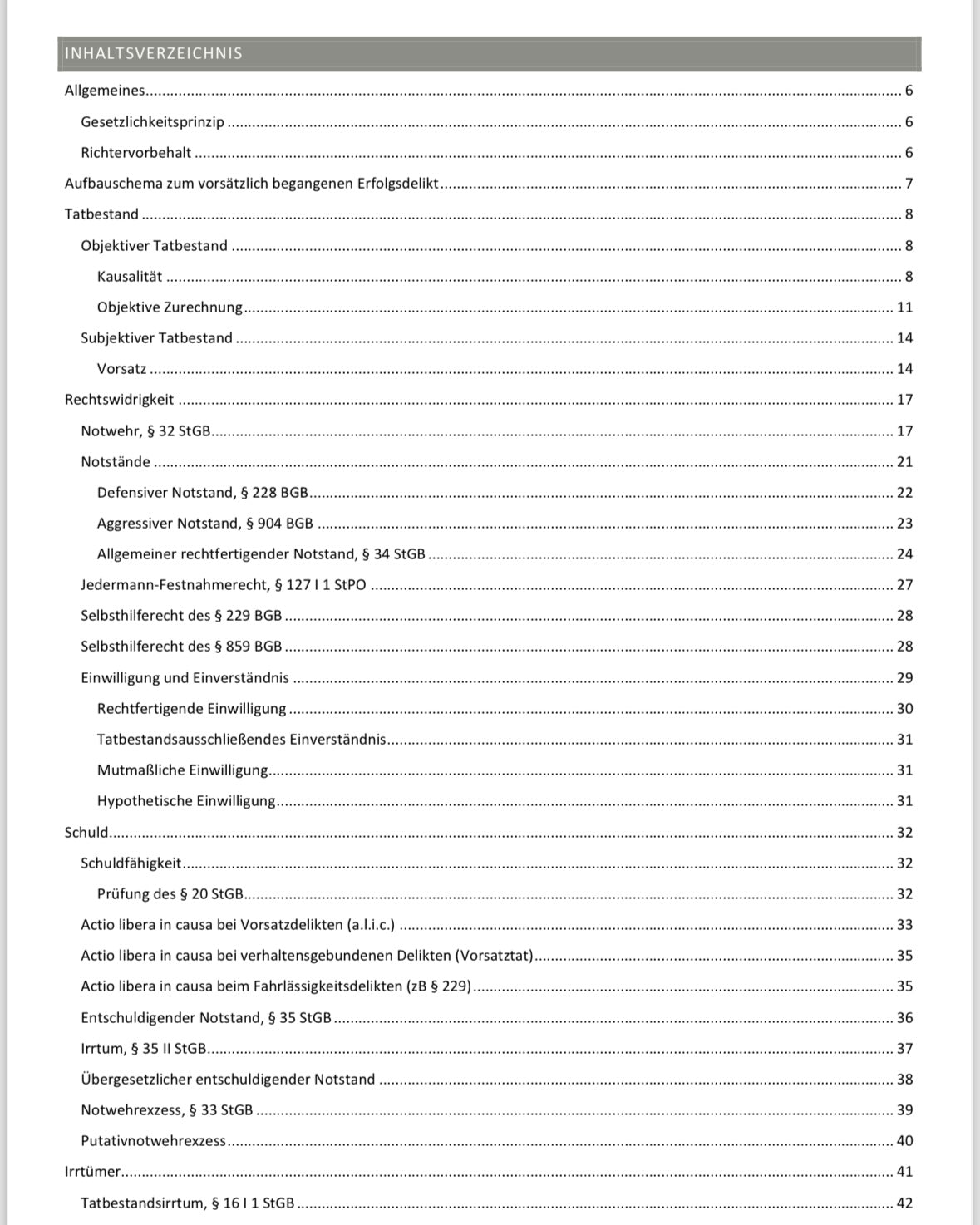 Lawmoon Skript für Student, Jurastudium, Strafrecht AT