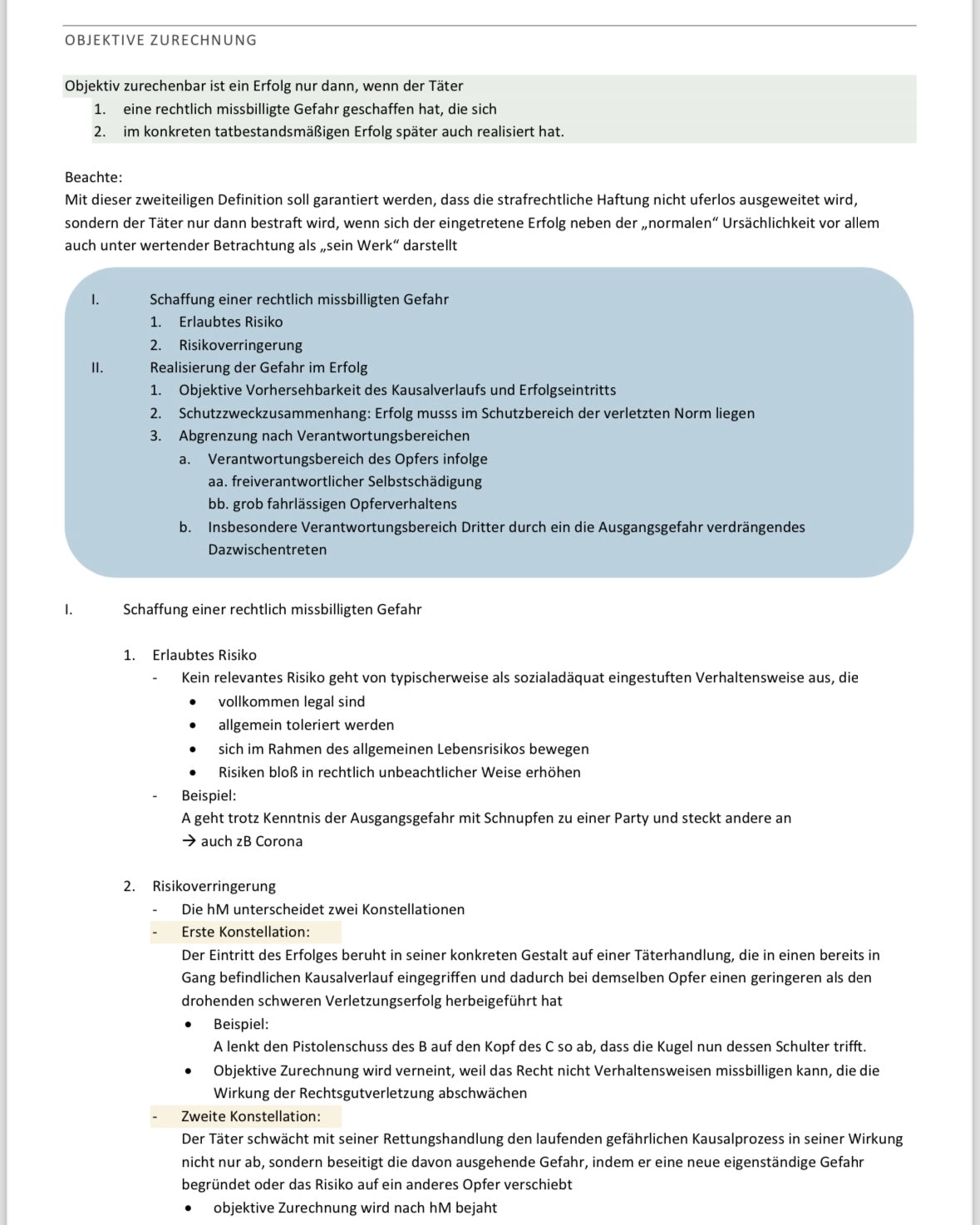 Lawmoon Skript für Student, Jurastudium, Strafrecht AT