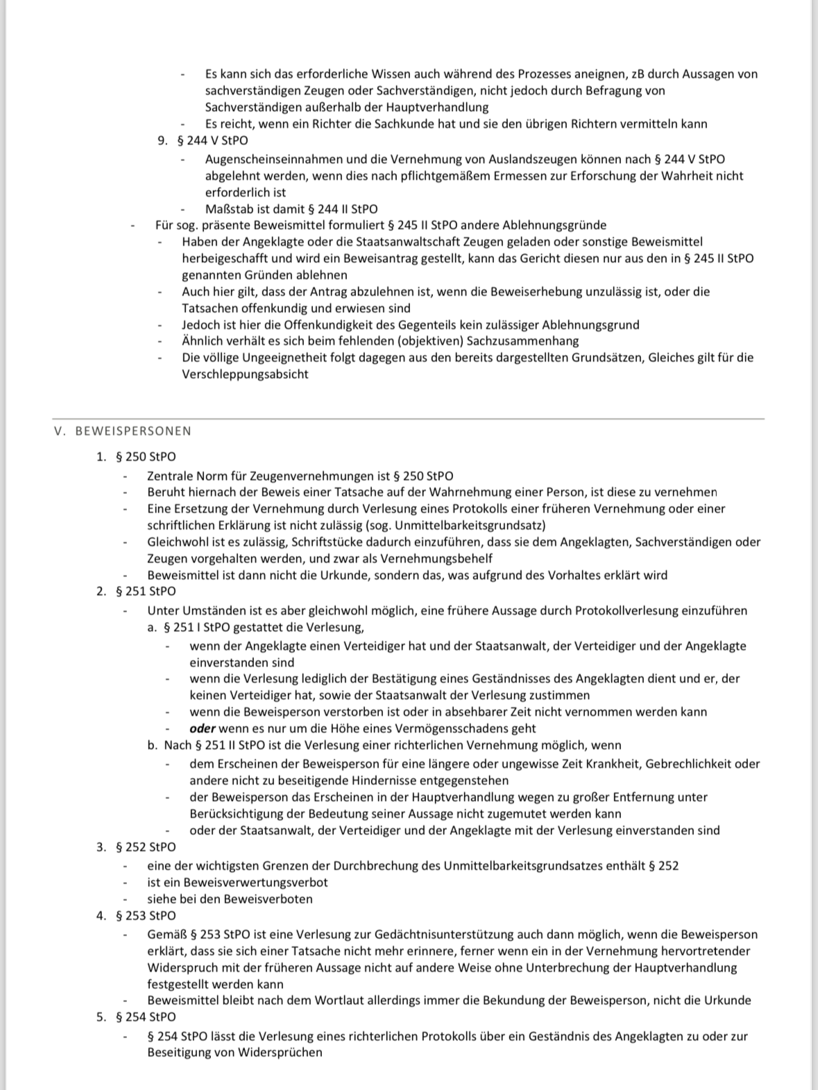 Lawmoon Skript für Student, Jurastudium, Strafprozessrecht