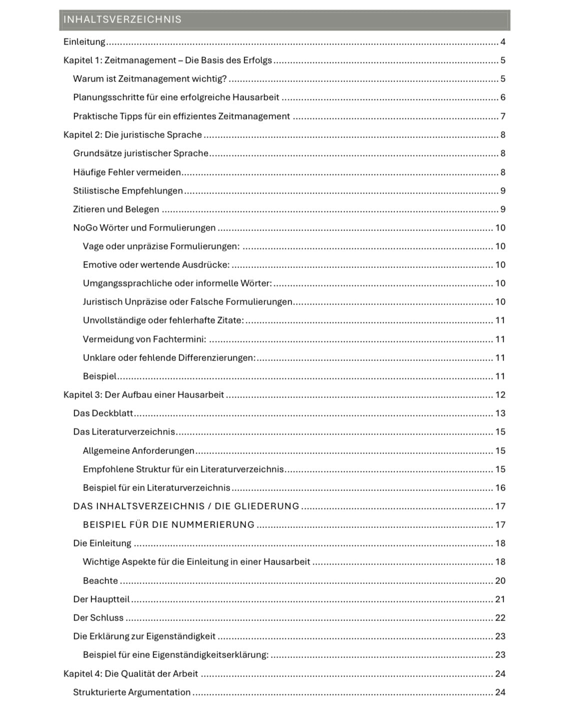 Leitfaden für wissenschaftliche Arbeiten