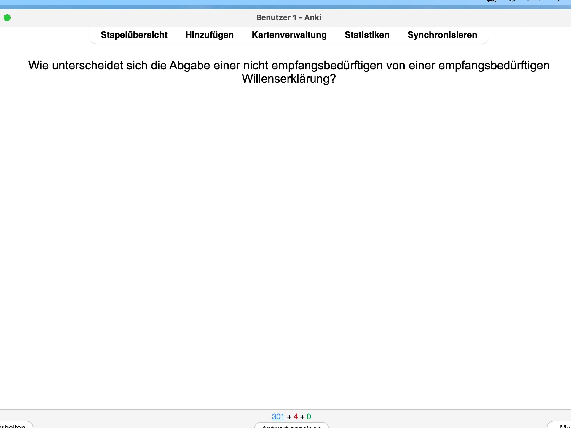 BGB AT Karteikarten ANKI Student Jura Jurakarteikarten