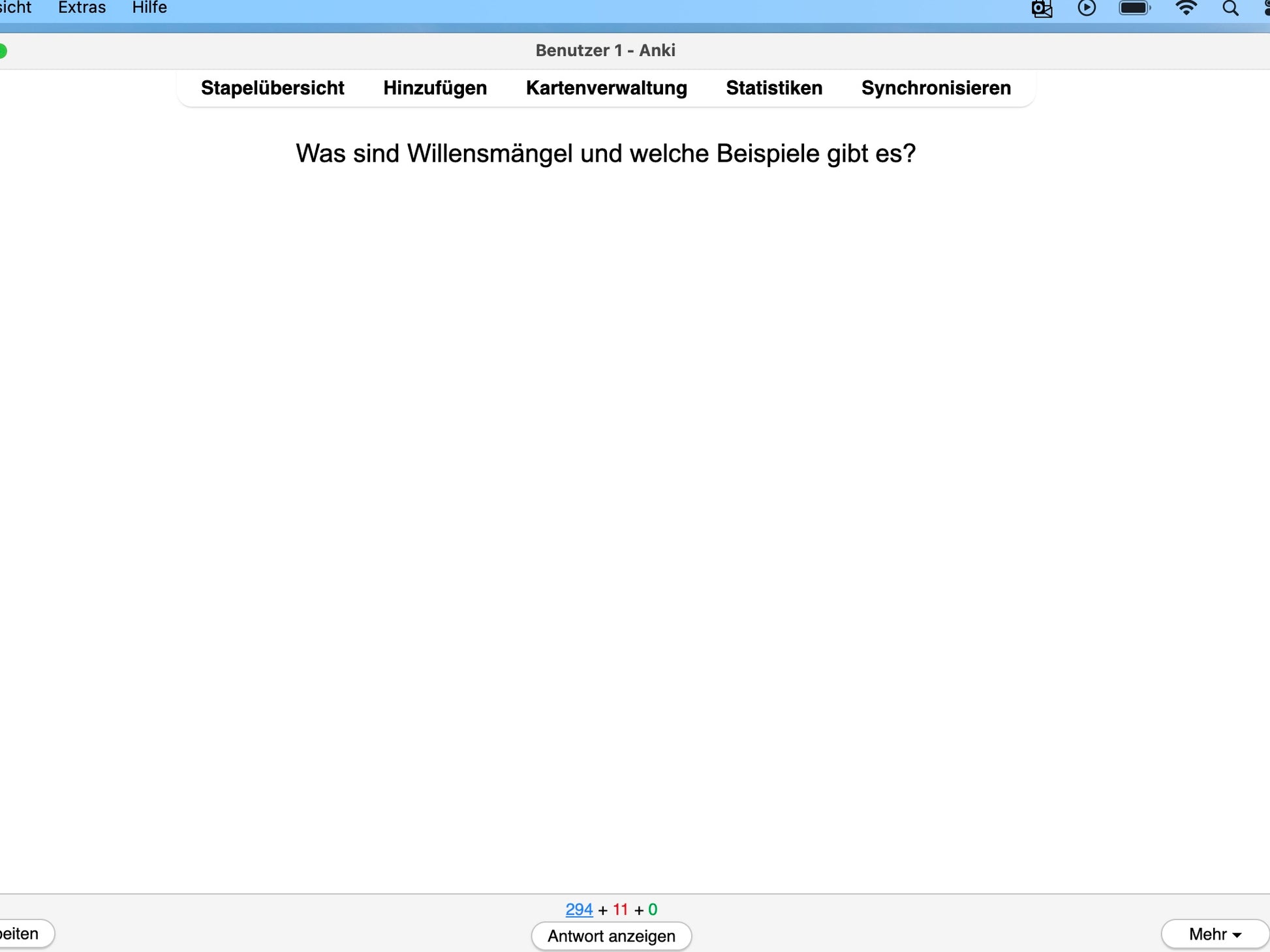 BGB AT Karteikarten ANKI Student Jura Jurakarteikarten