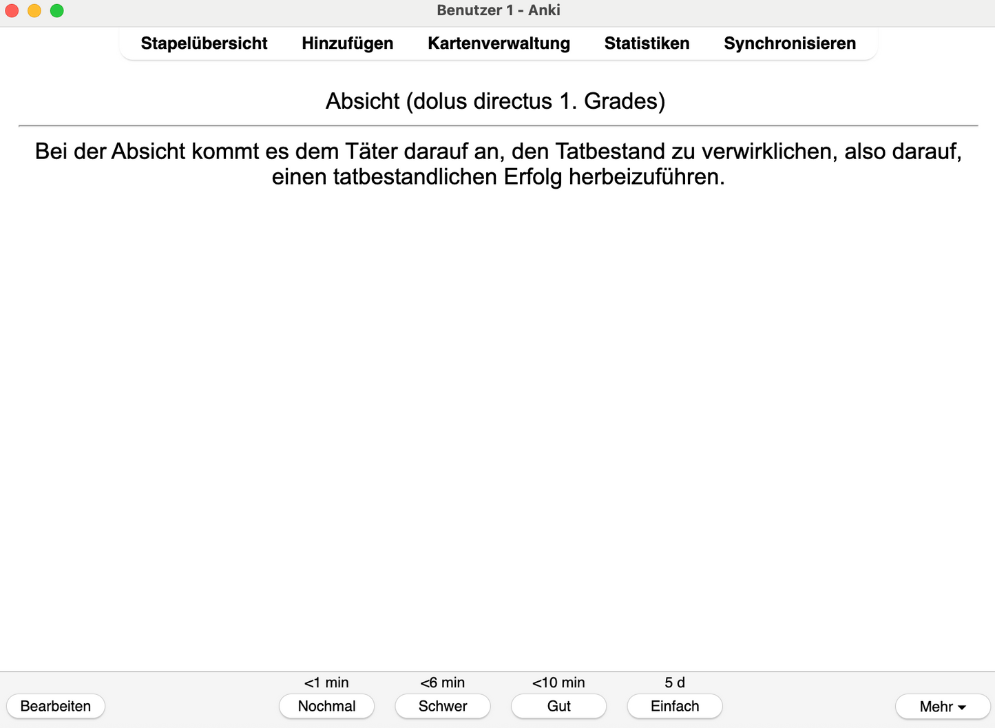 Strafrecht AT Definitionen Jura Jurastudent Karteikarten 