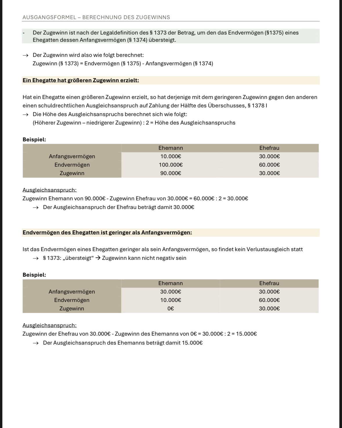 Familienrecht Skript