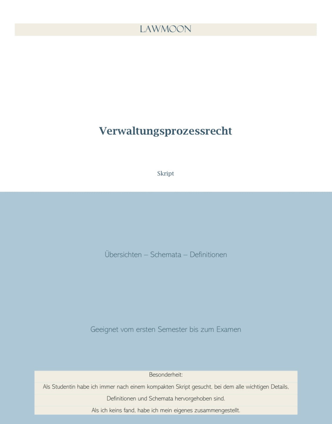 Verwaltungsprozessrecht, Skript, Juraskript