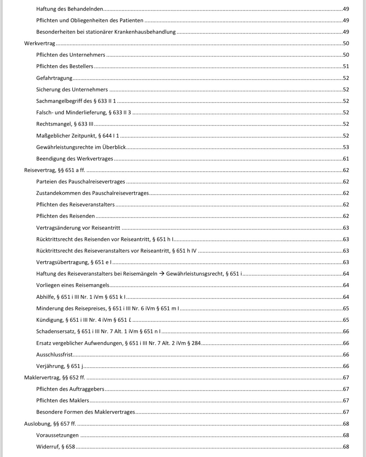 Lawmoon Skript für Student, Jurastudium, Schuldrecht BT