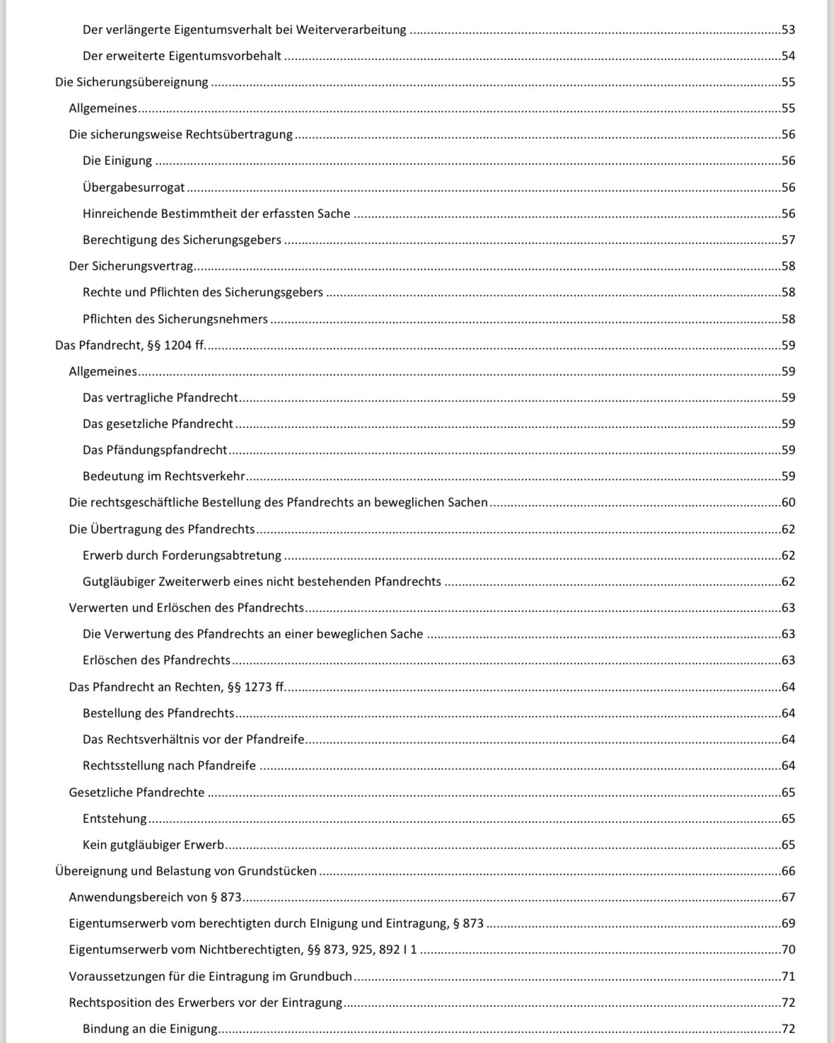 Lawmoon Skript für Student, Jurastudium, Sachenrecht