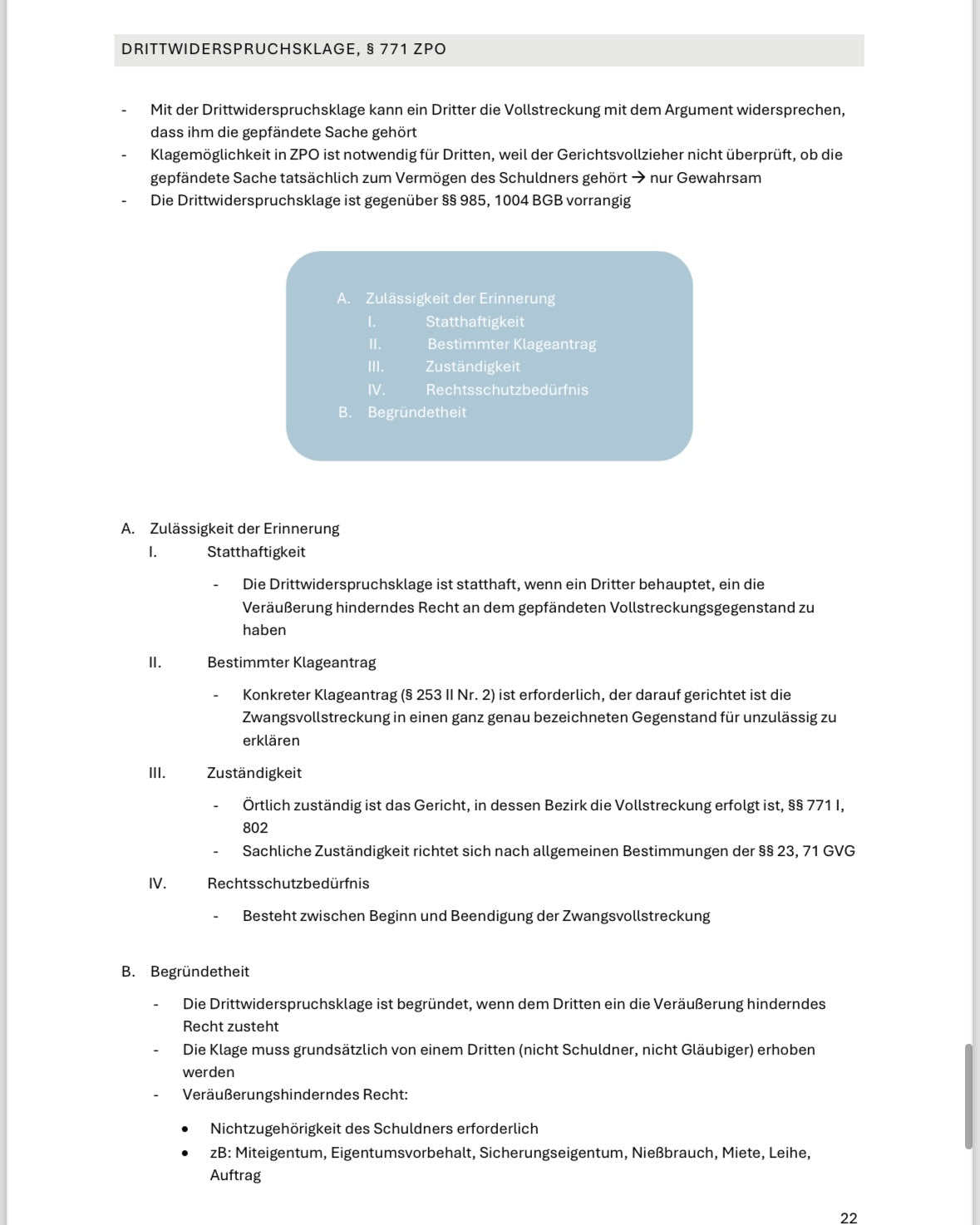Lawmoon Skript für Student, Jurastudium, Zivilprozessrecht II, ZPO II 