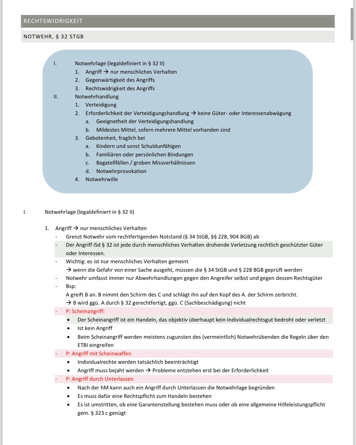 Lawmoon Skript für Student, Jurastudium, Strafrecht AT