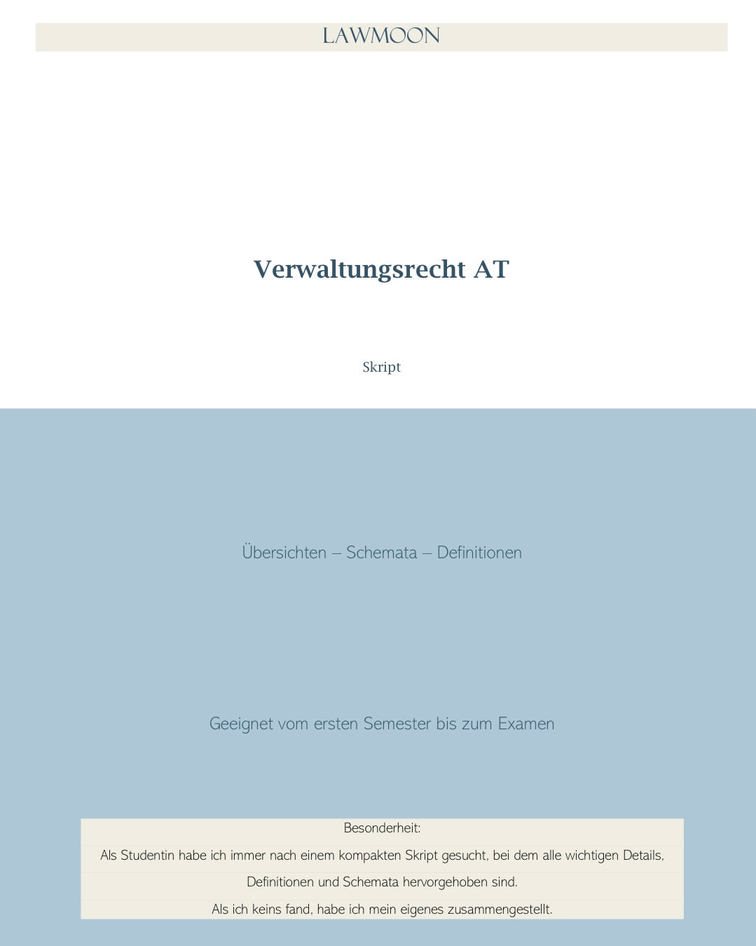 Verwaltungsrecht AT Skript